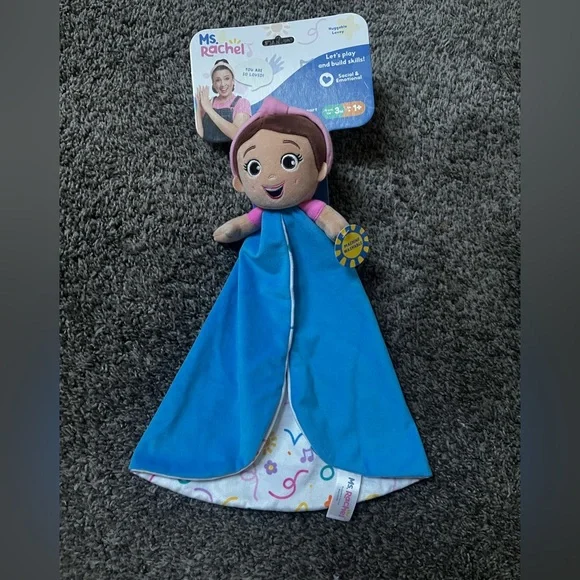 Ms. Rachel Huggable Lovey Blanket Toy NWT - Picture 1 of 4